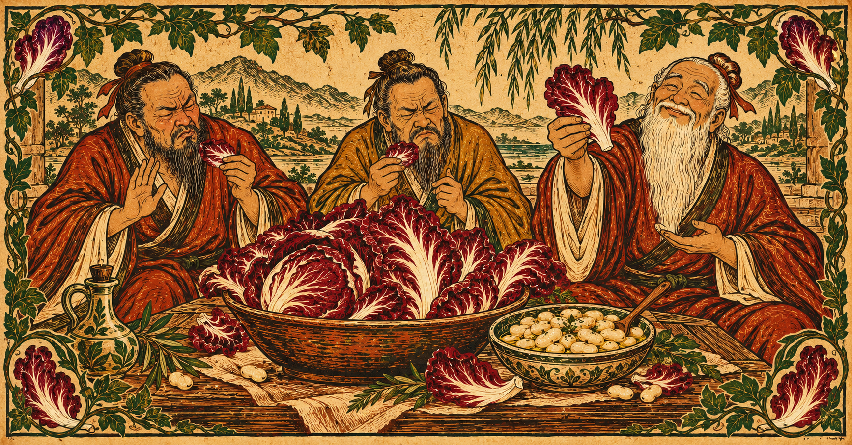 The Tao of Radicchio: Bitterness as a Perfect Beginning