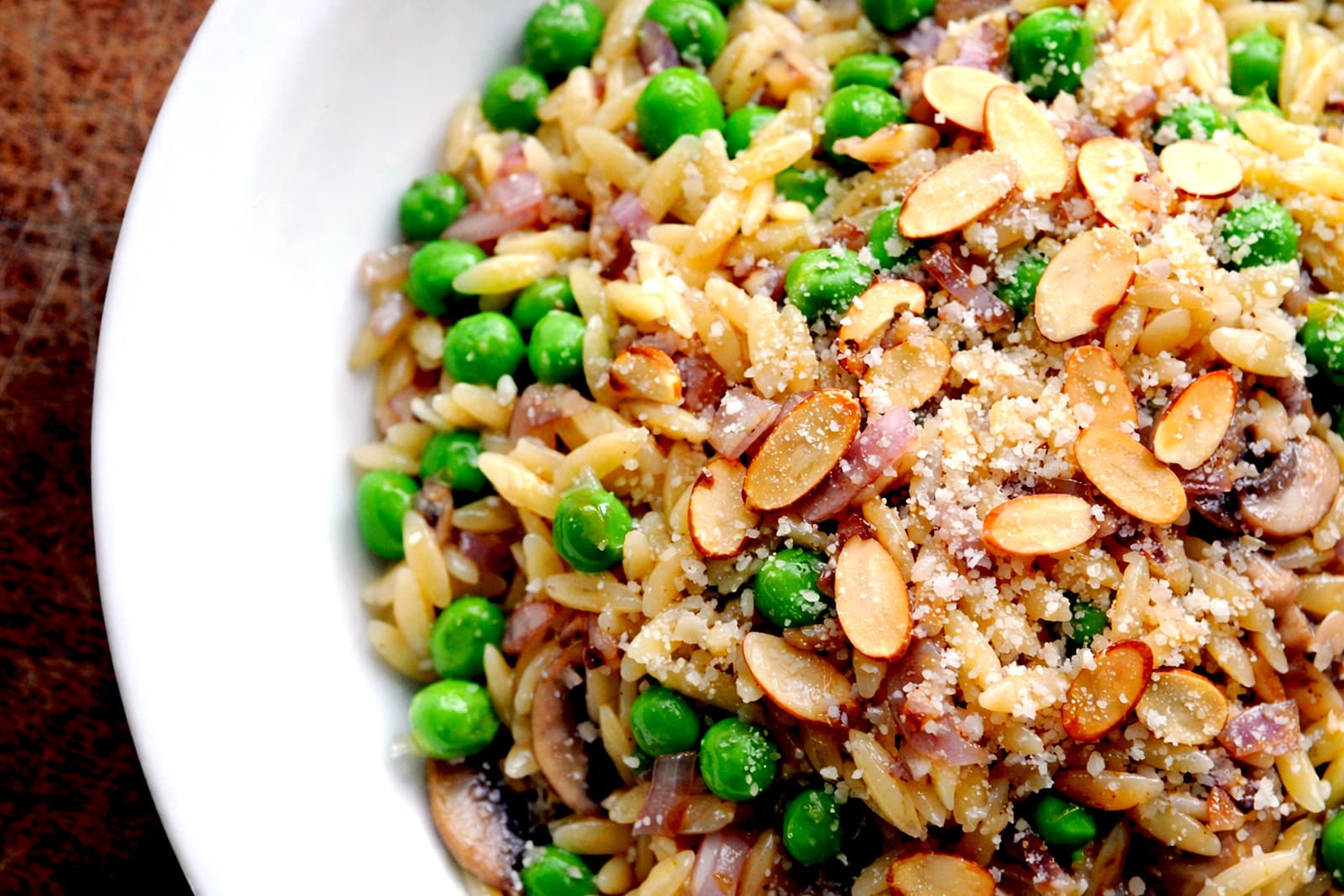 One-Pan Herbed Orzo with Silken Garden Green Blend